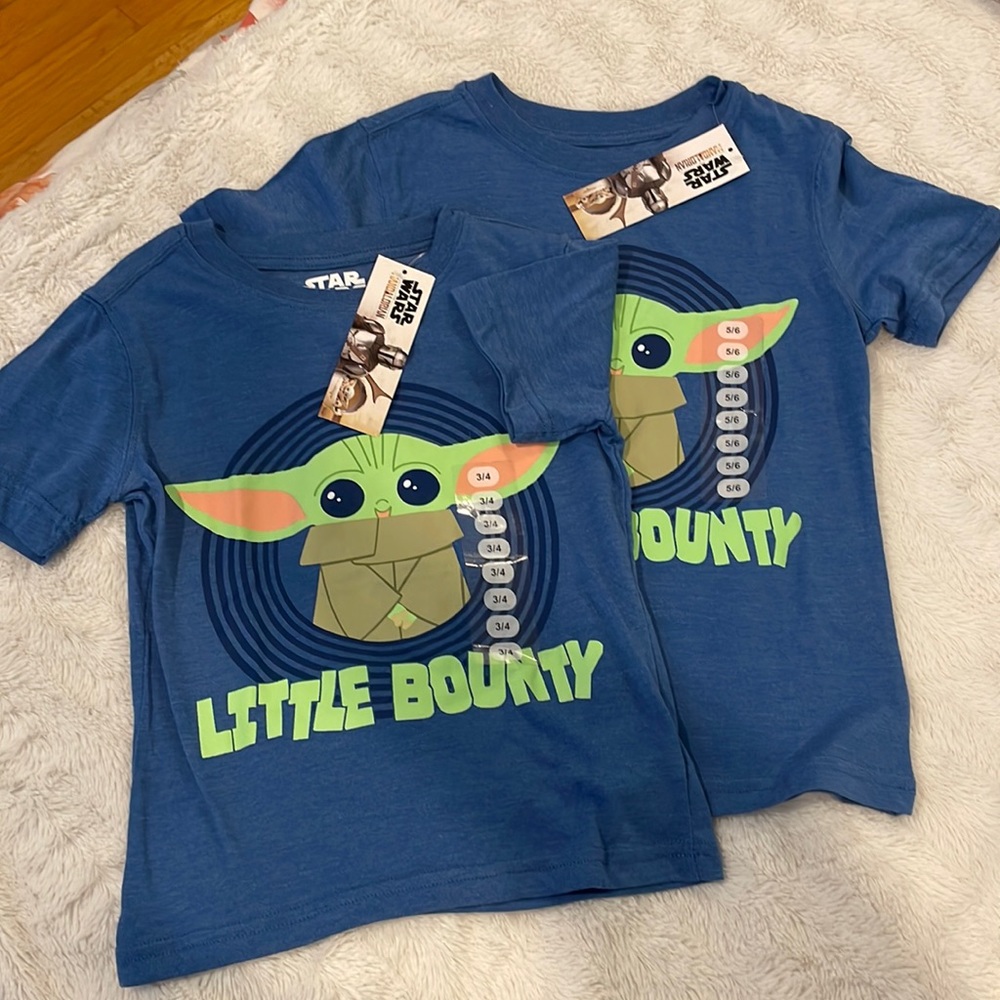 Star Wars Baby Yoda Tee NWT